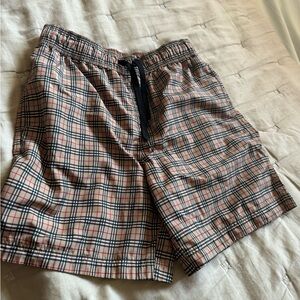 New season boys Authentic Burberry swim shorts